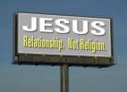 Image: Relationship, not religion