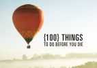 Image: 100 things to do before you die!
