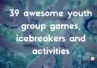 Image: 39 awesome youth group games, ice breaker games and activities